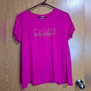 Calvin Klein Pink Short Sleeve Tee